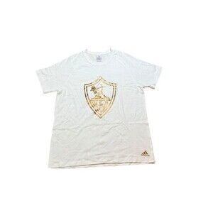 Adidas Zamalek SC Egyptian Premier League Mens Size Medium Graphic T-Shirt Giza